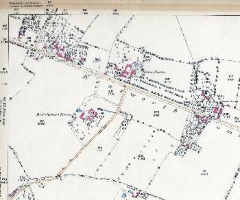 The central part of Common Road in 1880